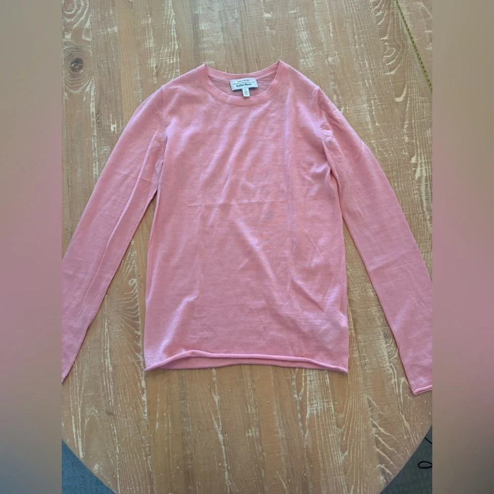 & Other Stories Coral Long Sleeve Top